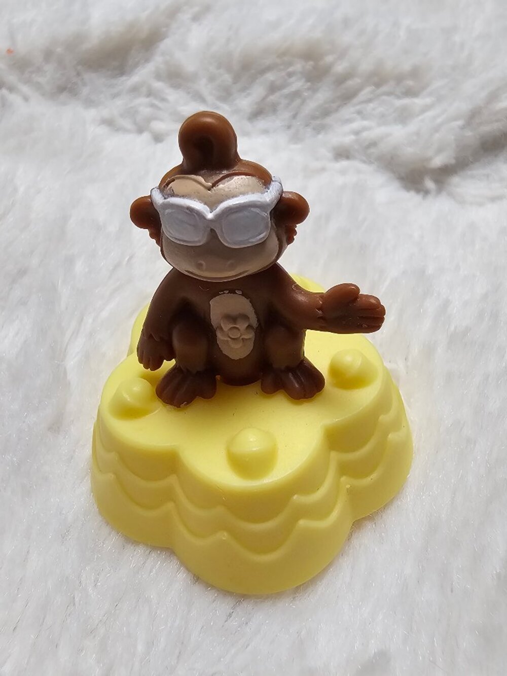 2012 McDonald's Happy Meal Squinkies Monkey Toy Figure